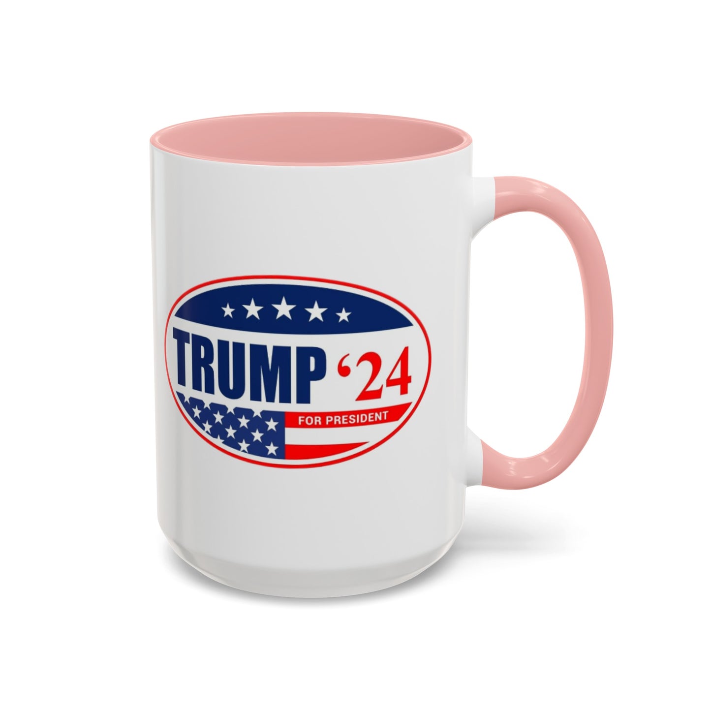 Trump 2024 Accent Coffee Mug (11, 15oz)