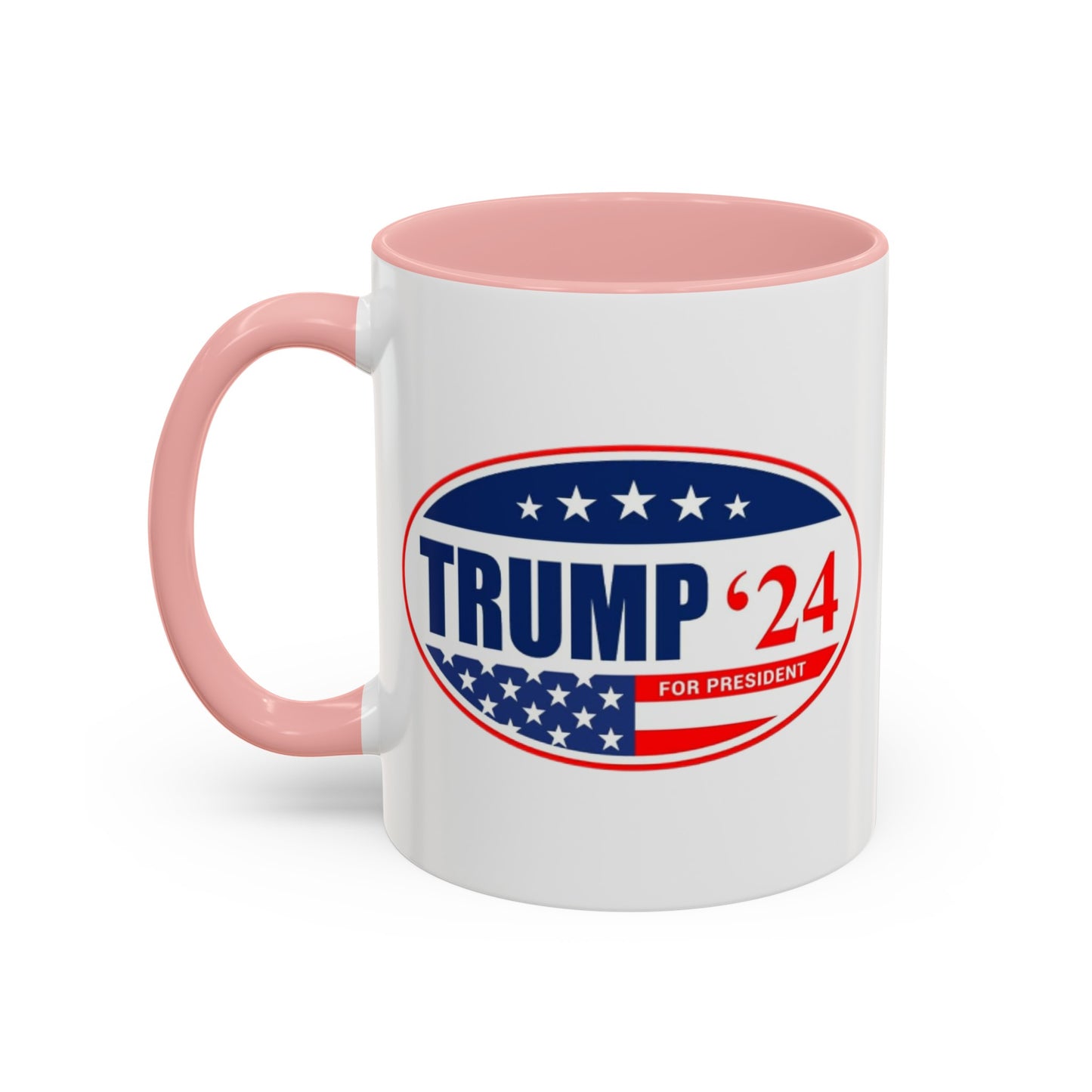 Trump 2024 Accent Coffee Mug (11, 15oz)