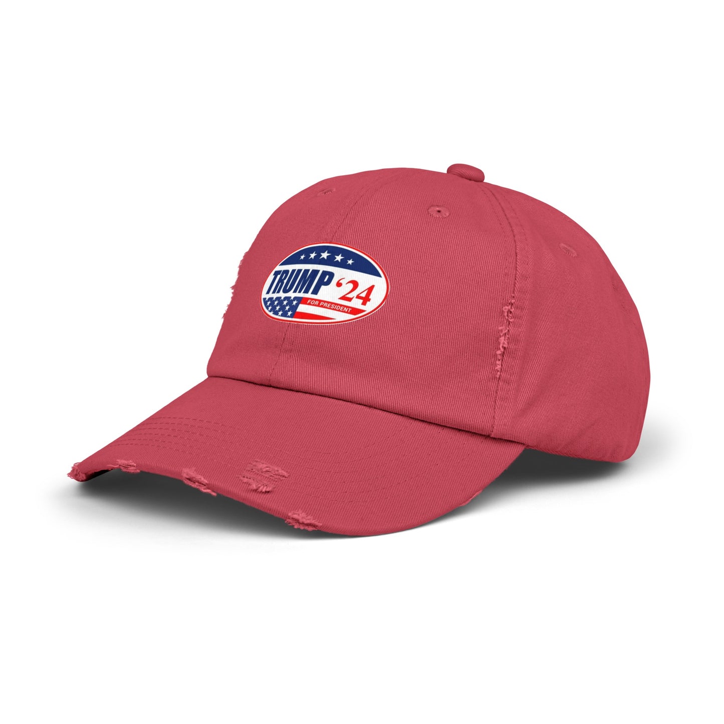 Trump 2024 Men's and Woman's Distressed Cap many colors