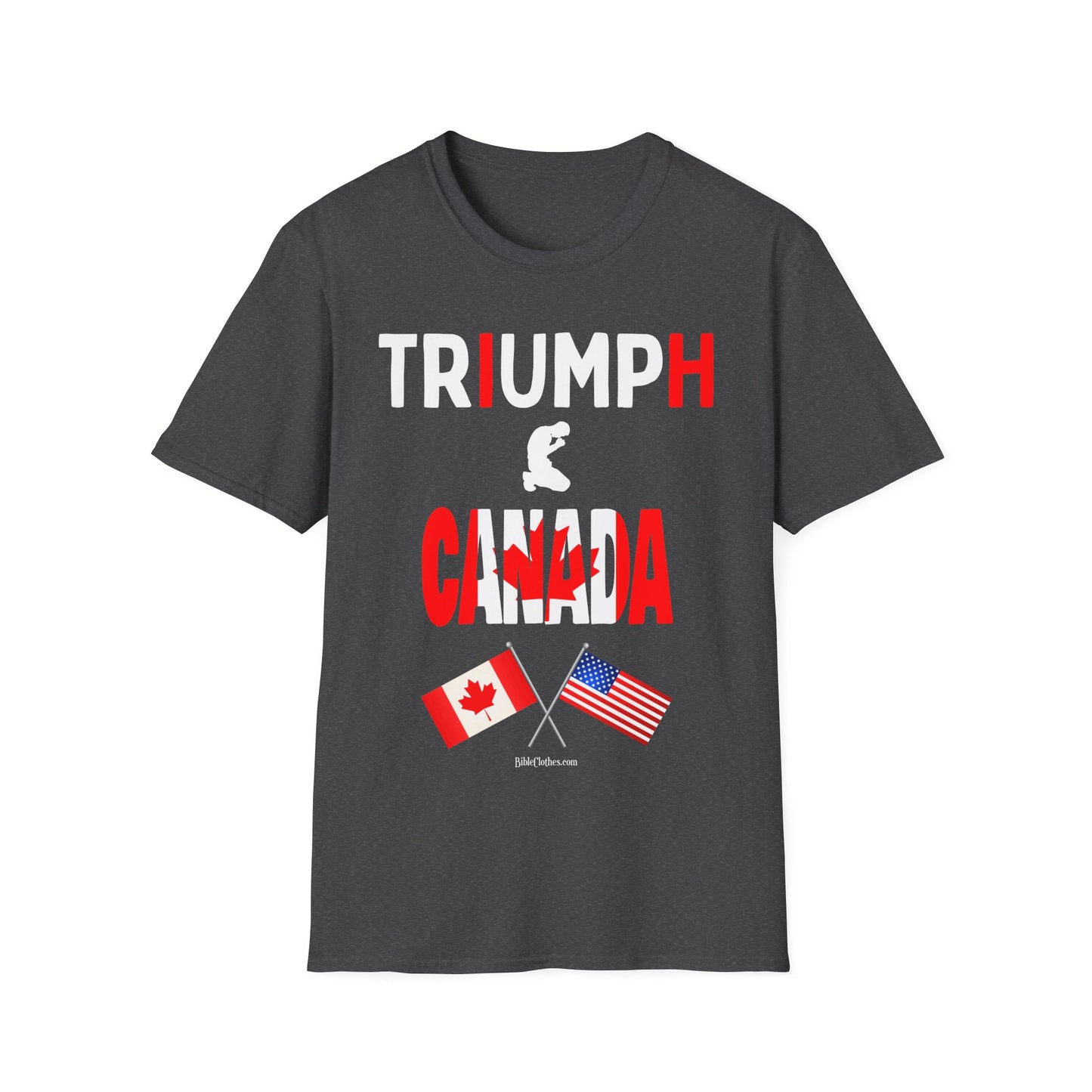 TRIUMPH Prophecy - Prophet Barry Wunsch / Canada / Unisex Softstyle T-Shirt #Trump #BarryWunsch