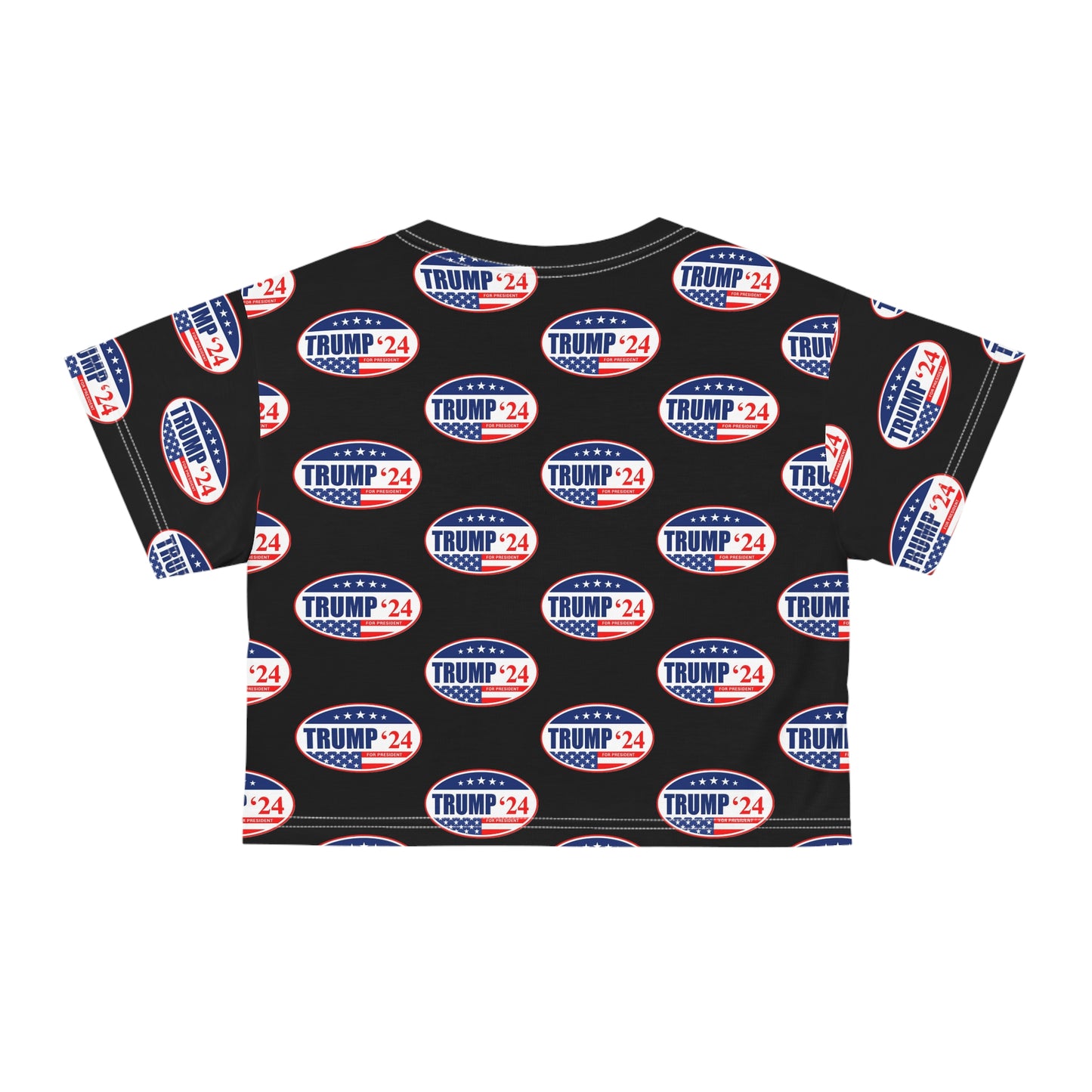 Trump 2024 Crop Tee (AOP)