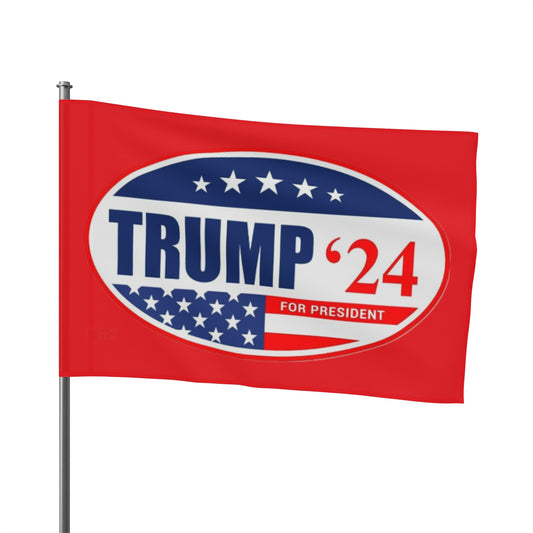 Trump 2024 For President Flag 45 - 47