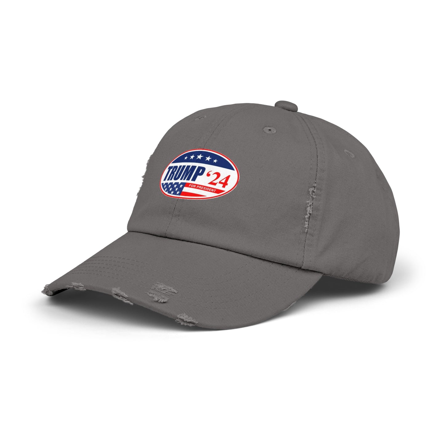 Trump 2024 Men's and Woman's Distressed Cap many colors