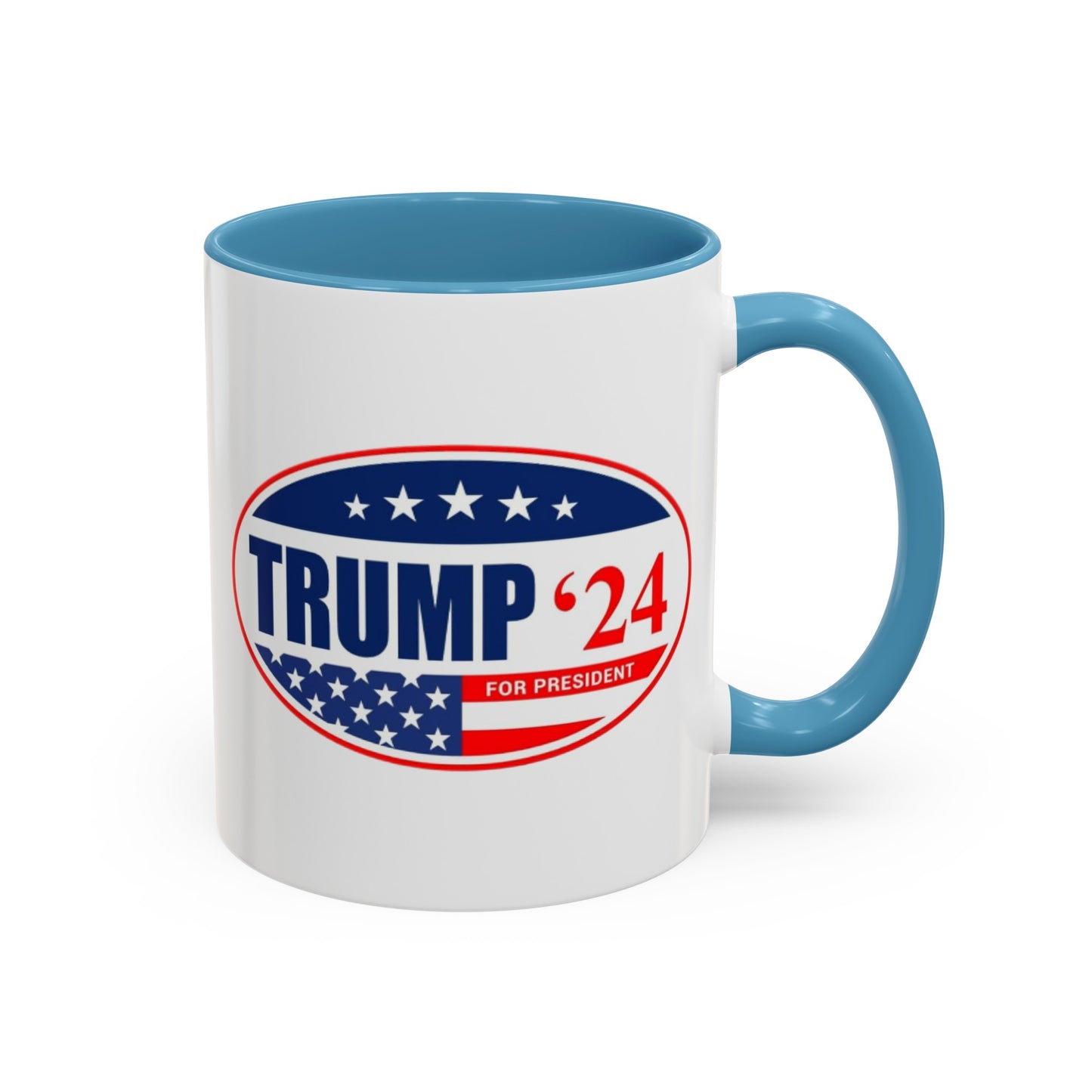 Trump 2024 Accent Coffee Mug (11, 15oz)