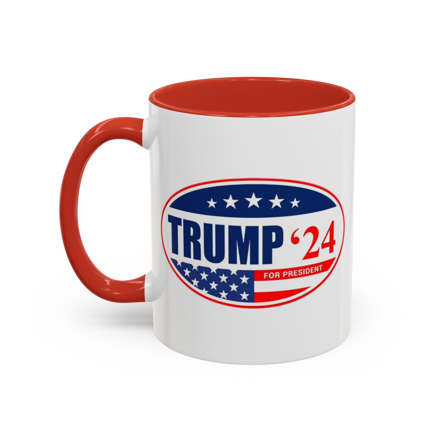 Trump 2024 Accent Coffee Mug (11, 15oz)