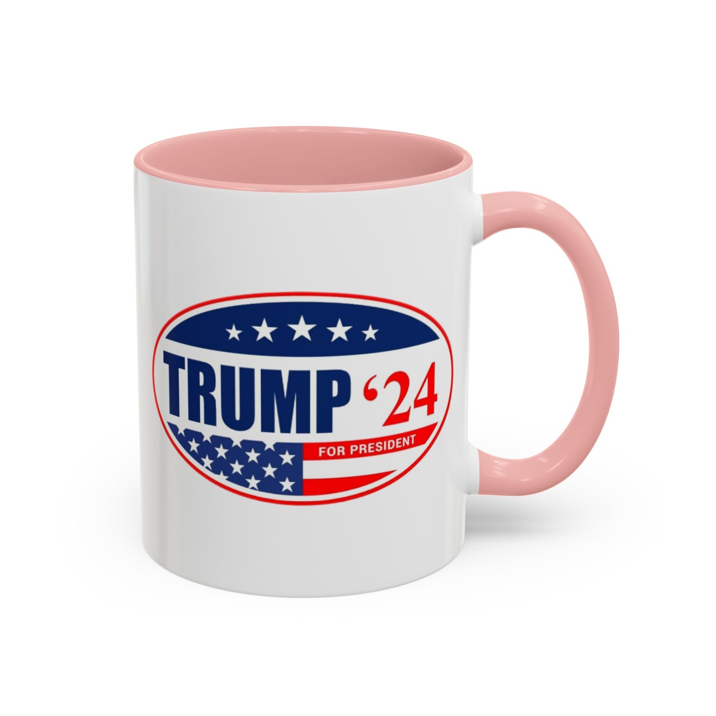 Trump 2024 Accent Coffee Mug (11, 15oz)