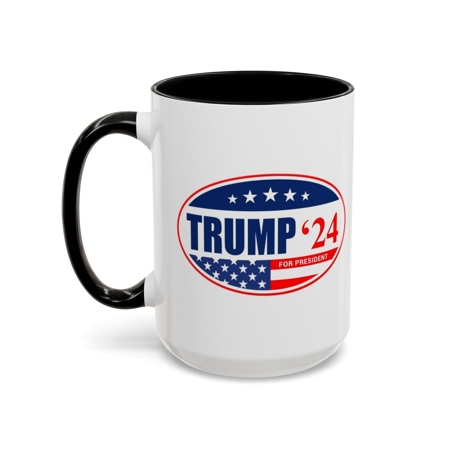 Trump 2024 Accent Coffee Mug (11, 15oz)