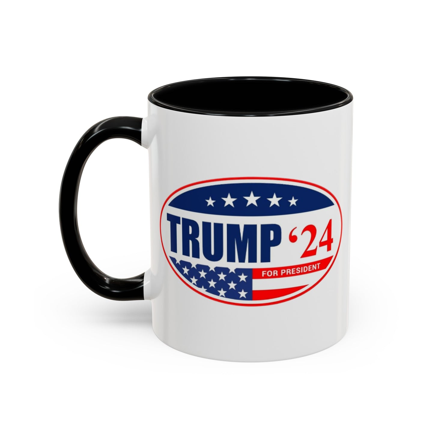 Trump 2024 Accent Coffee Mug (11, 15oz)