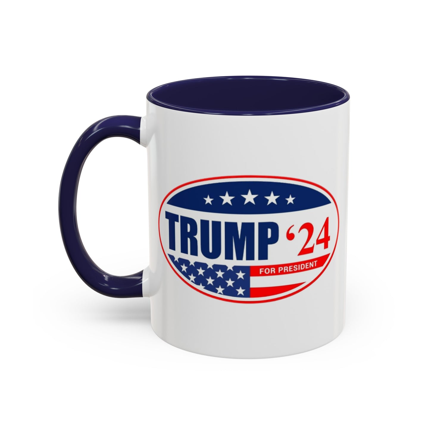 Trump 2024 Accent Coffee Mug (11, 15oz)