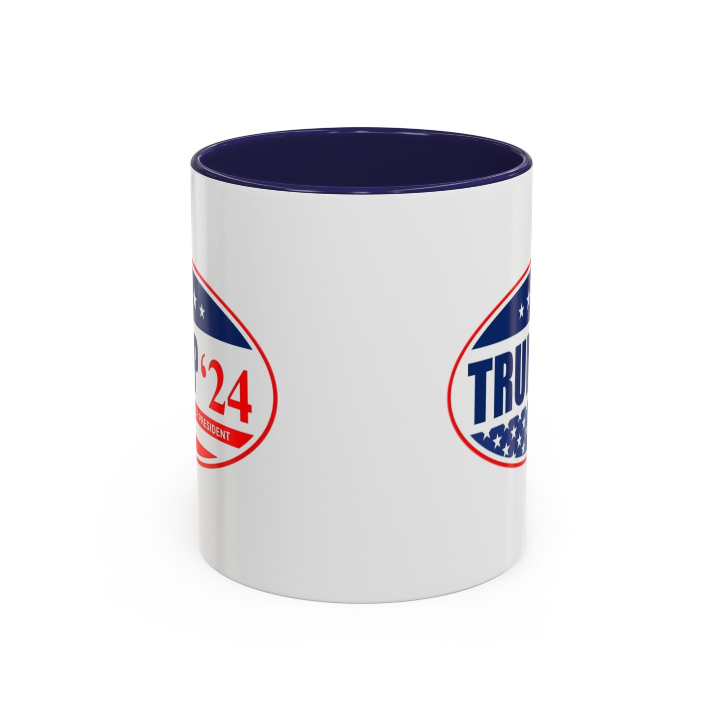 Trump 2024 Accent Coffee Mug (11, 15oz)