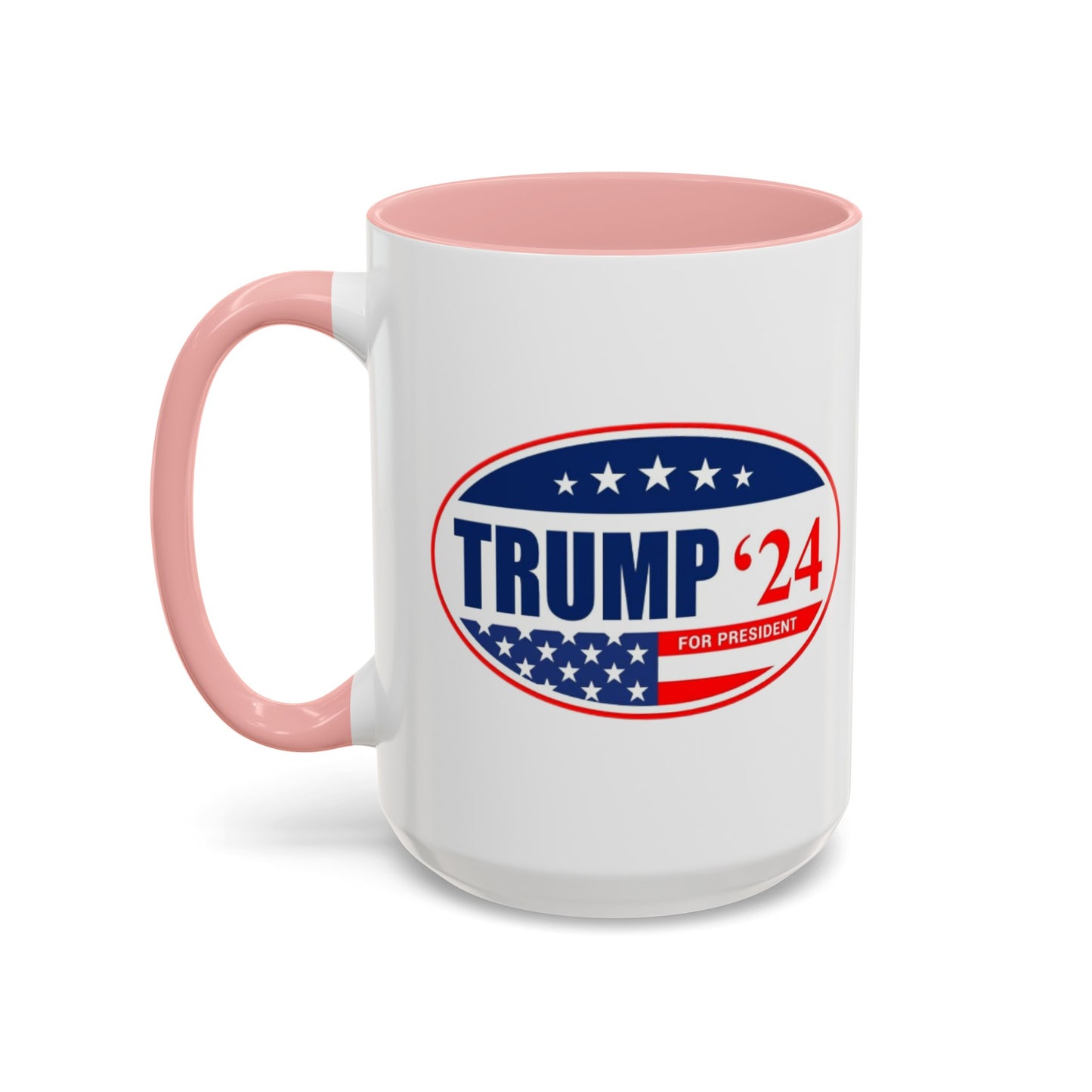 Trump 2024 Accent Coffee Mug (11, 15oz)