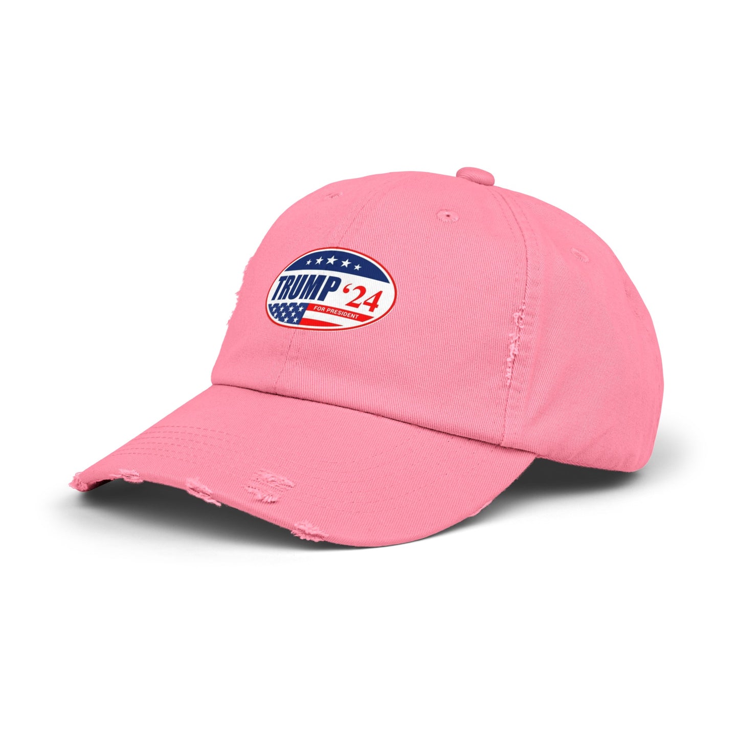 Trump 2024 Men's and Woman's Distressed Cap many colors