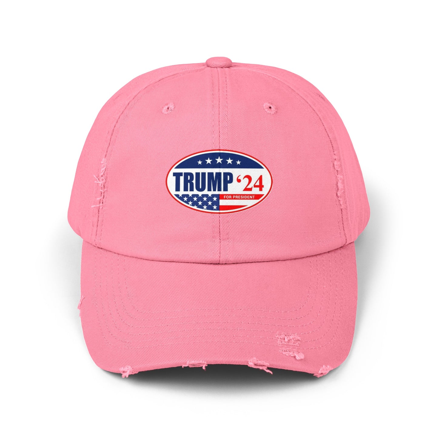 Trump 2024 Men's and Woman's Distressed Cap many colors