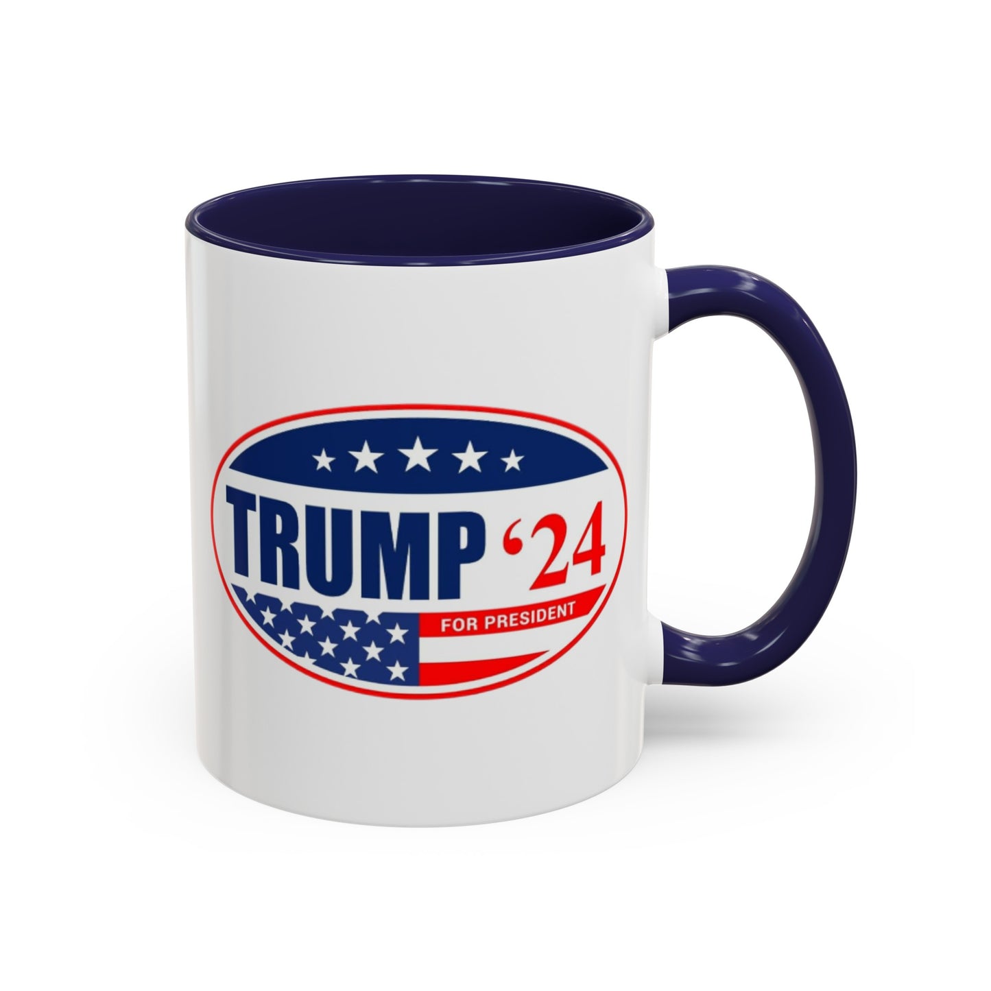 Trump 2024 Accent Coffee Mug (11, 15oz)