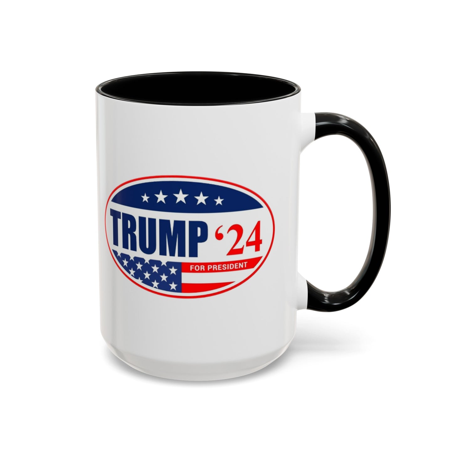 Trump 2024 Accent Coffee Mug (11, 15oz)