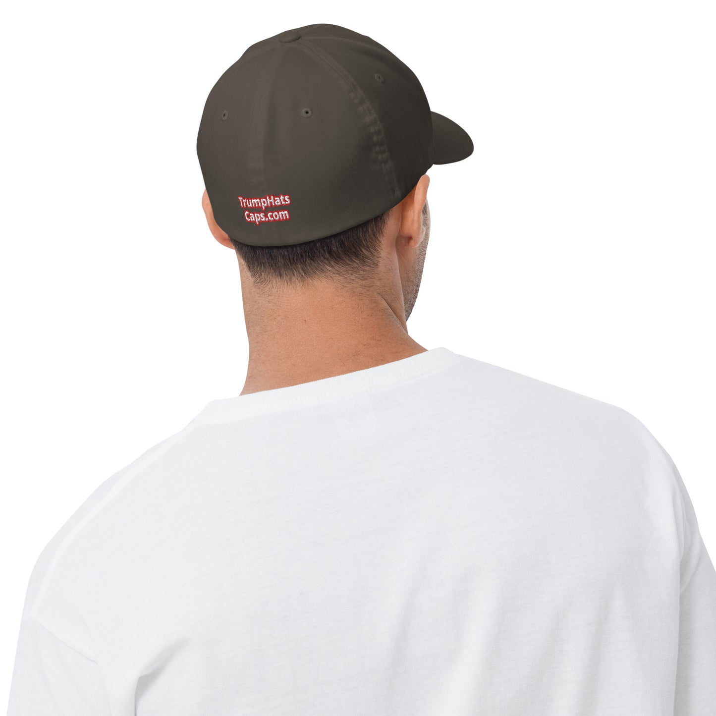 Maga Trump 45 - 47 TrumpHatsCaps.com Structured Twill Cap