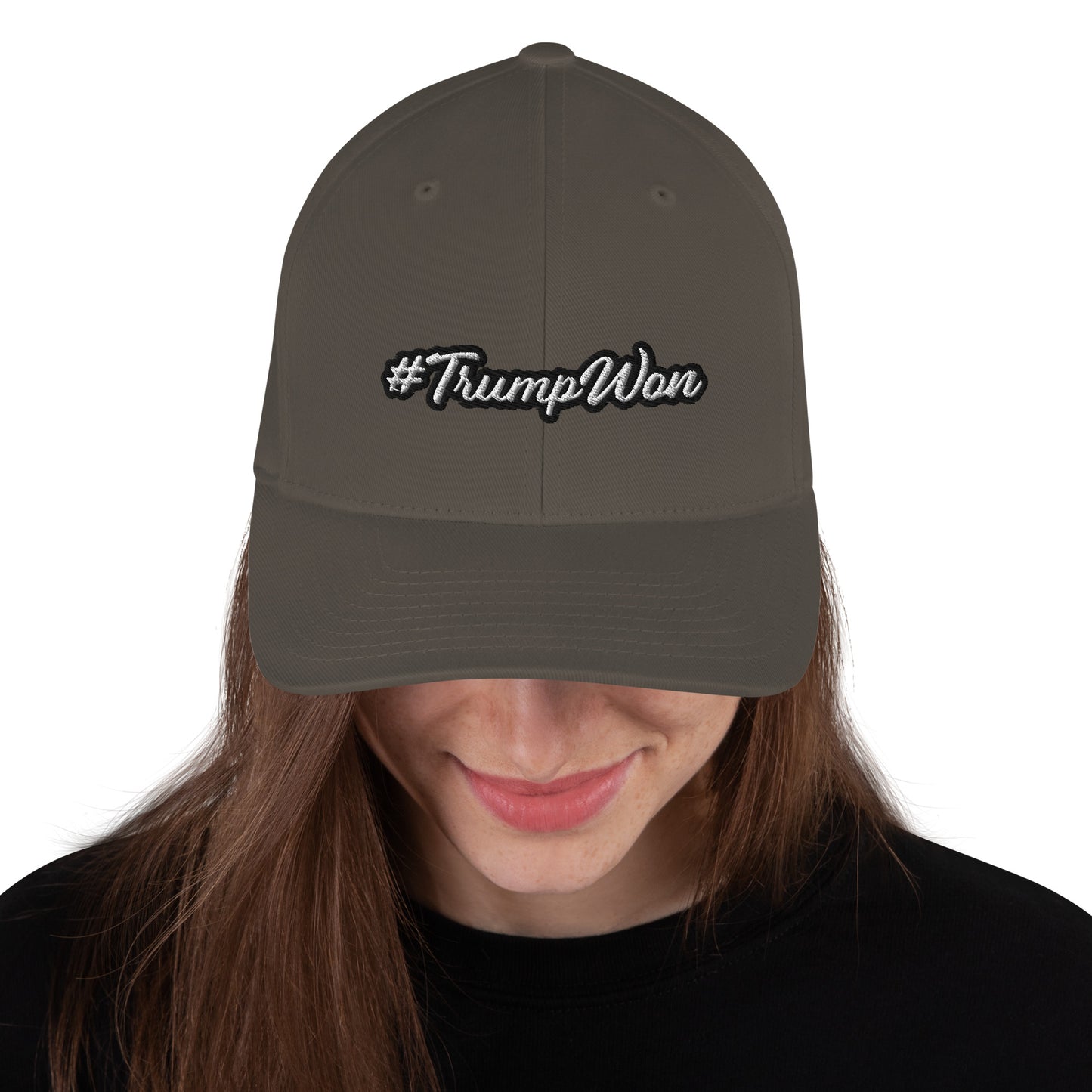 #TrumpWon Structured Twill Cap