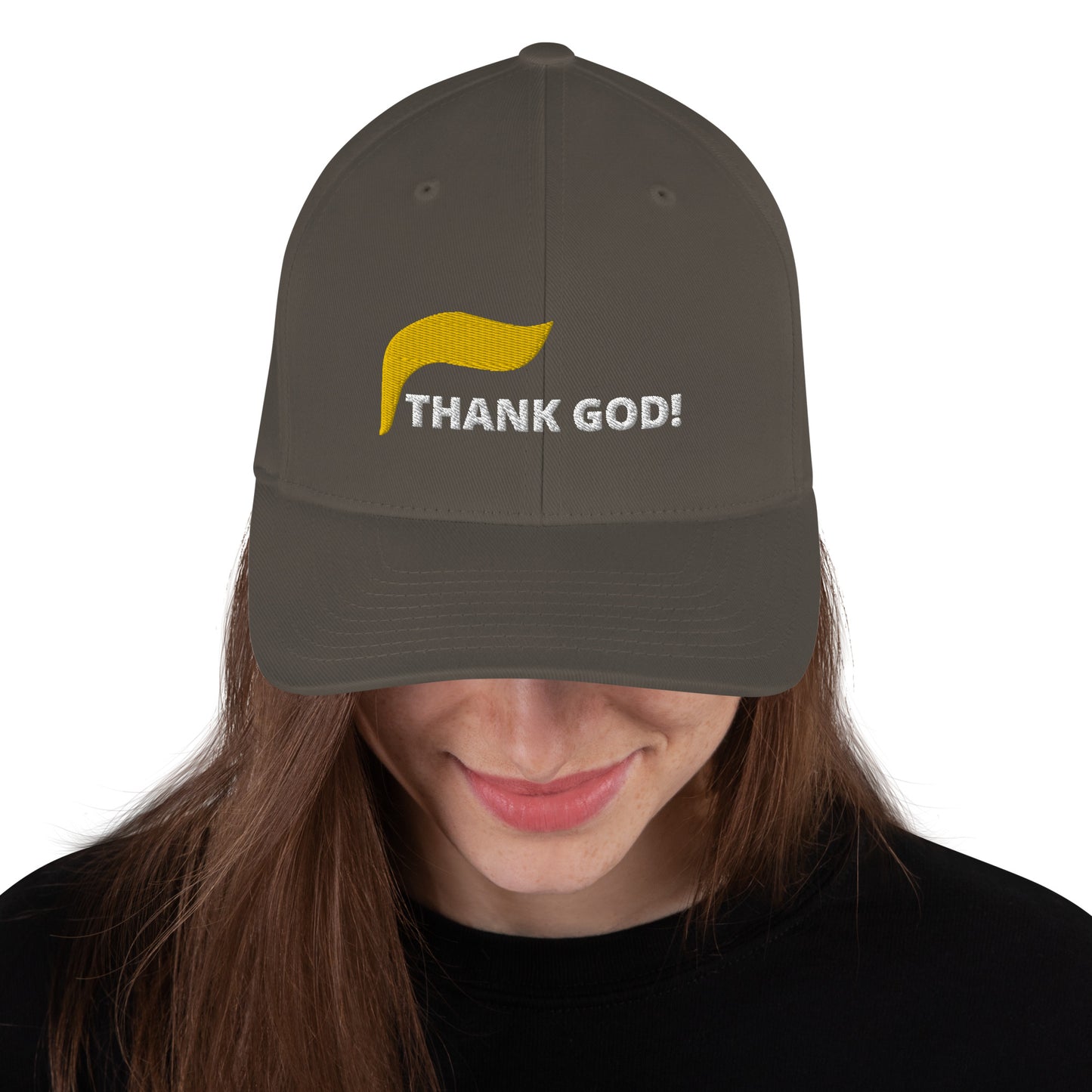 Trump Thank GOD! Structured Twill Cap