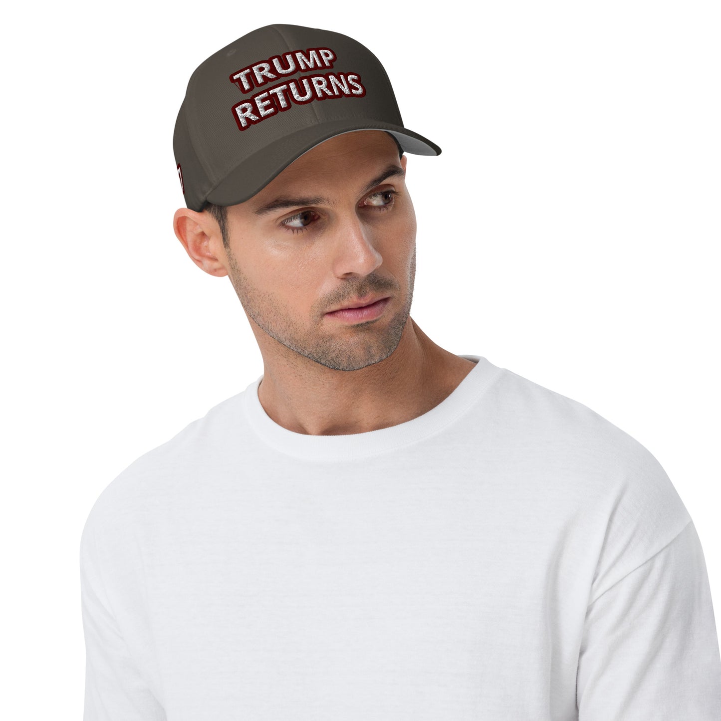 Trump Returns / Print on 4 Sides / 45 / 47 / Thank You Jesus / Structured Twill Cap