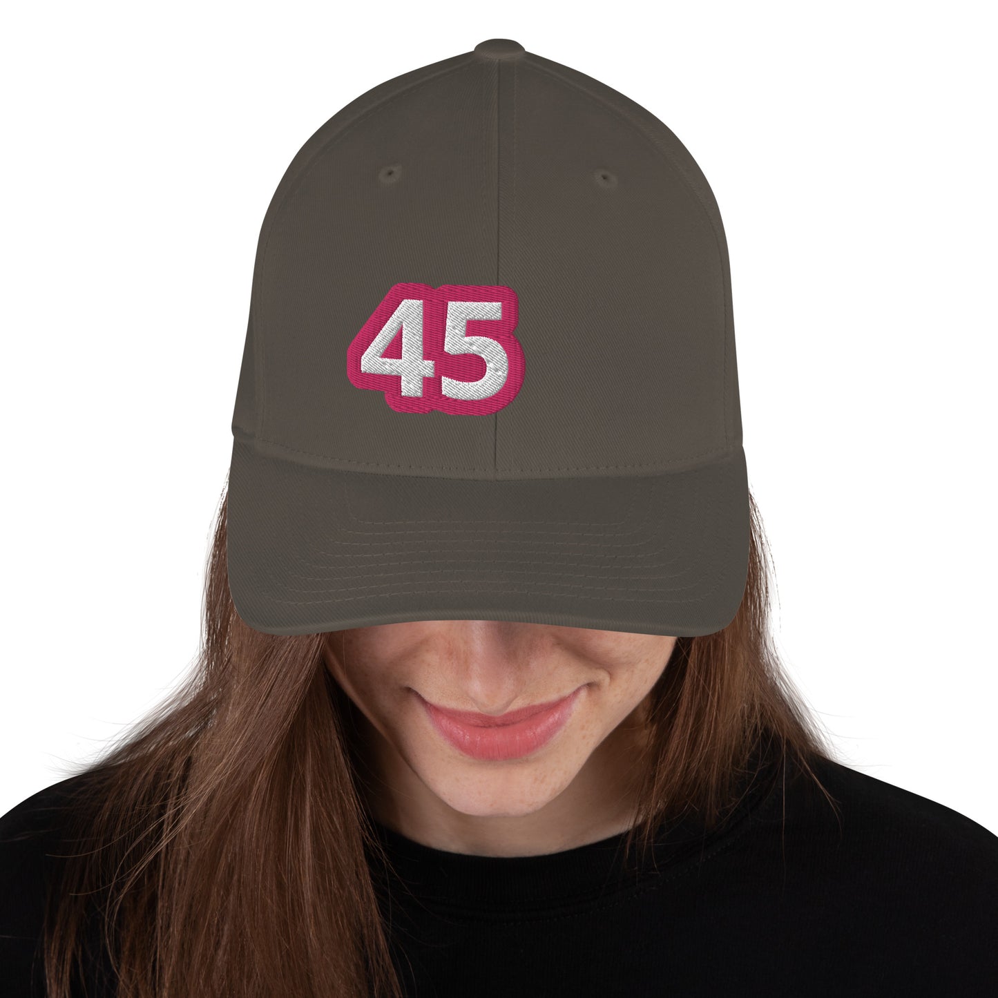 45 Donald John Trump - Structured Twill Cap