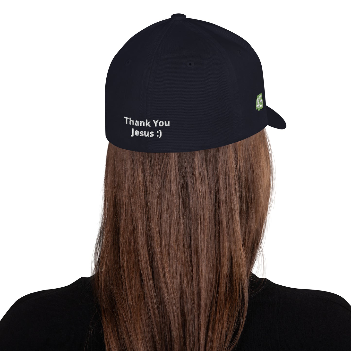 MAGA Thank GOD / Print on 4 Sides / 45 / 47 / Thank You Jesus / Structured Twill Cap