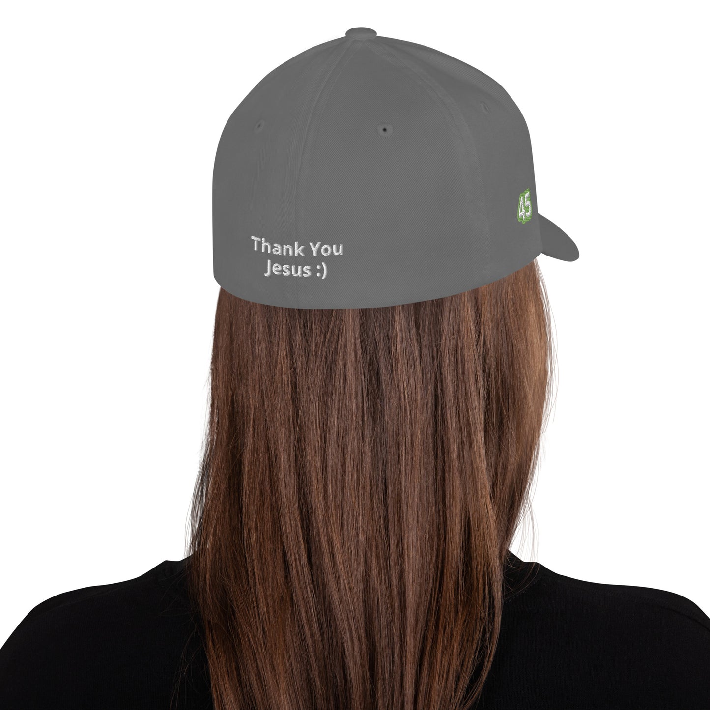 MAGA Thank GOD / Print on 4 Sides / 45 / 47 / Thank You Jesus / Structured Twill Cap