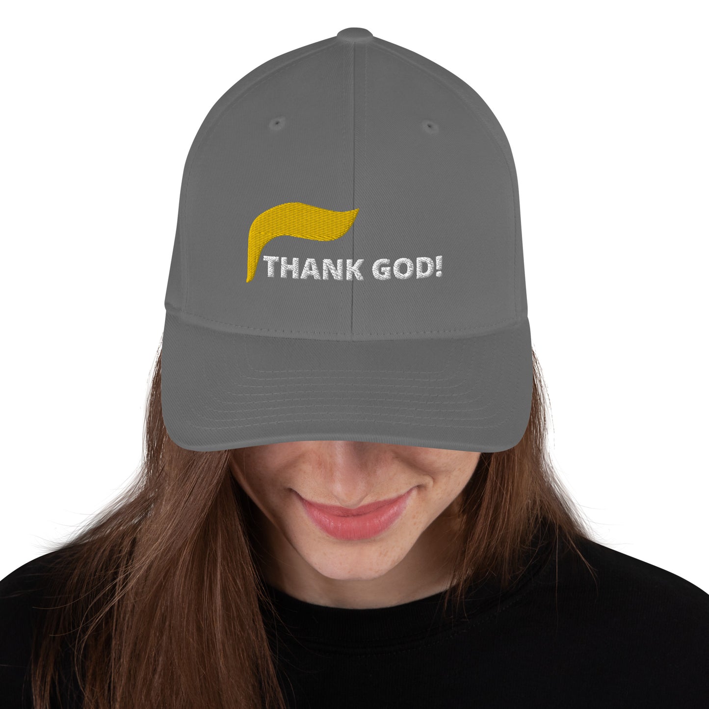 Trump Thank GOD! Structured Twill Cap