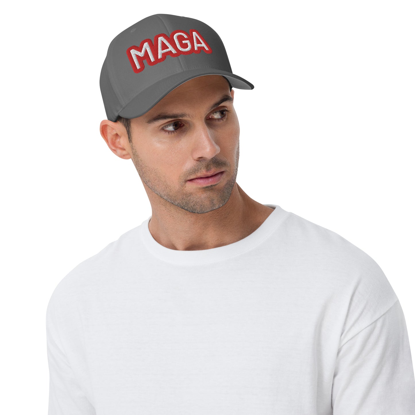 Maga Trump 45 - 47 TrumpHatsCaps.com Structured Twill Cap