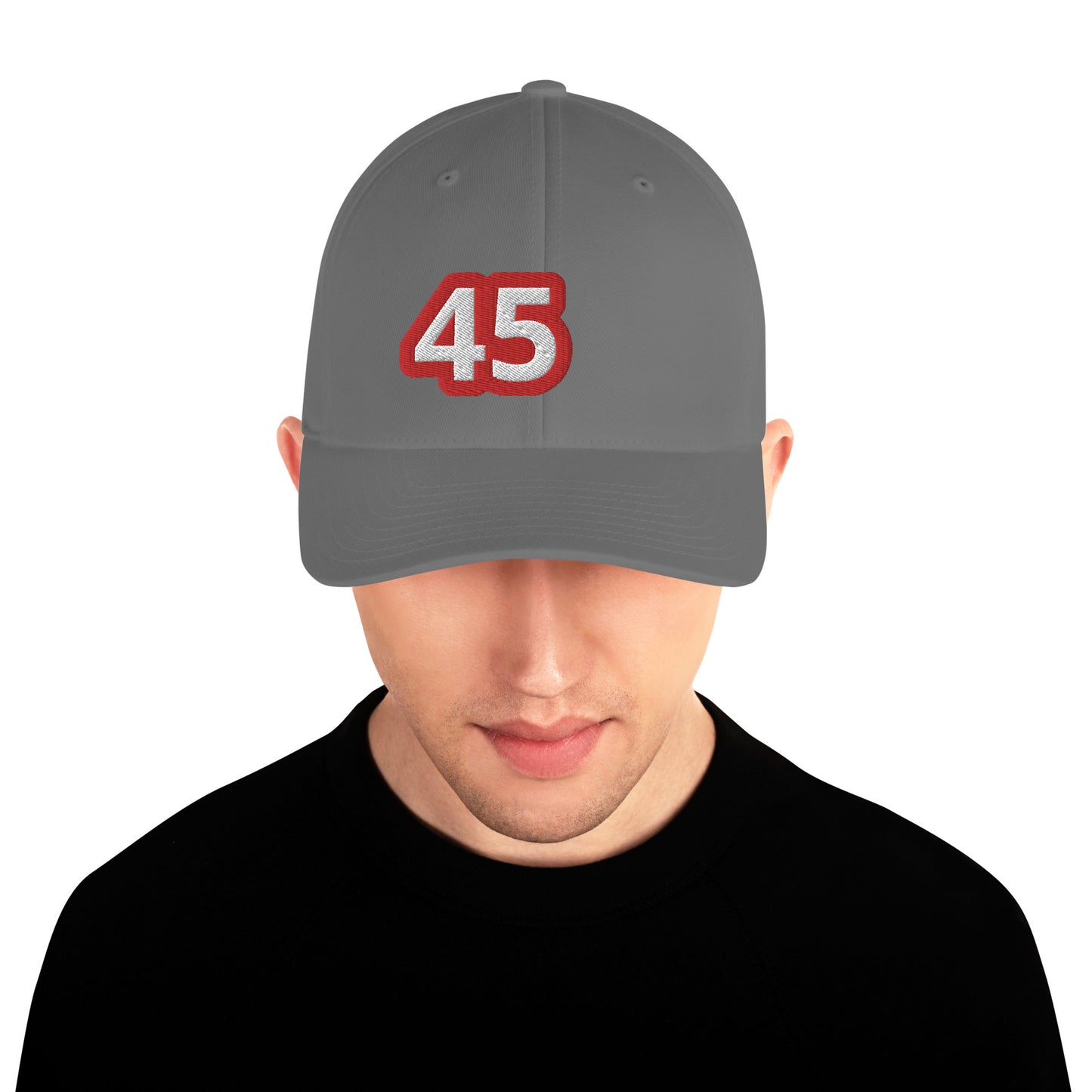 45 Donald John Trump - Structured Twill Cap