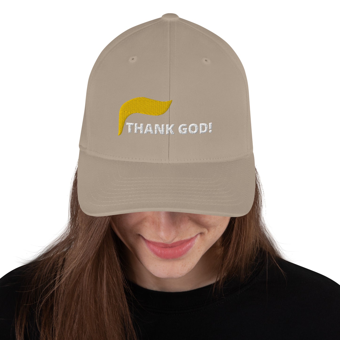 Trump Thank GOD! Structured Twill Cap