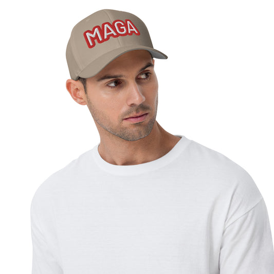 Maga Trump 45 - 47 TrumpHatsCaps.com Structured Twill Cap