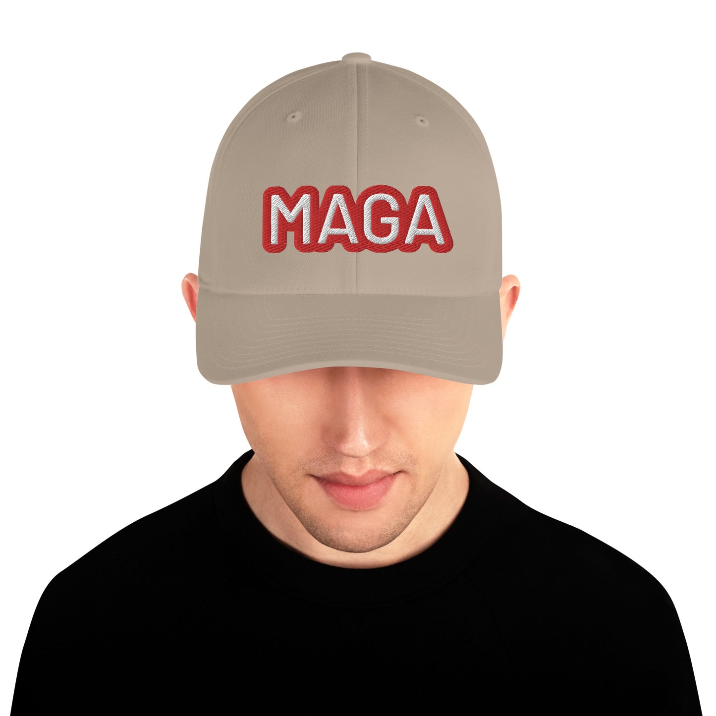 Maga Trump 45 - 47 TrumpHatsCaps.com Structured Twill Cap