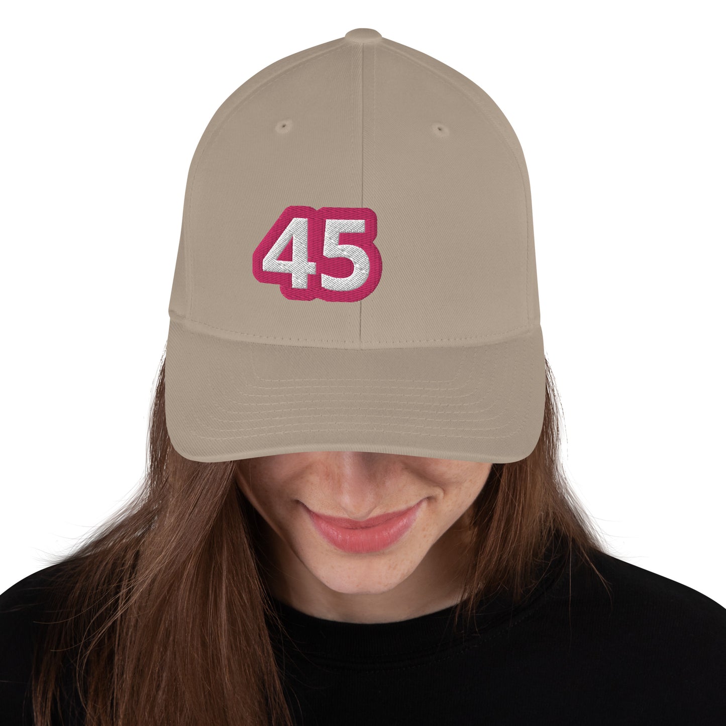 45 Donald John Trump - Structured Twill Cap