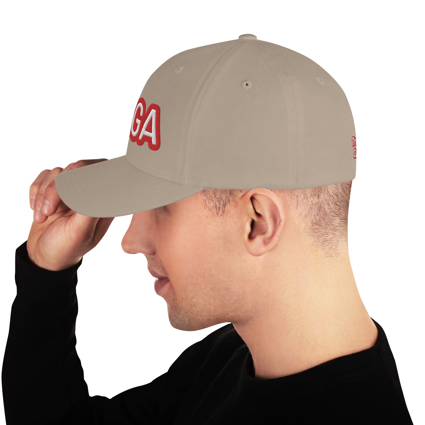 Maga Trump 45 - 47 TrumpHatsCaps.com Structured Twill Cap