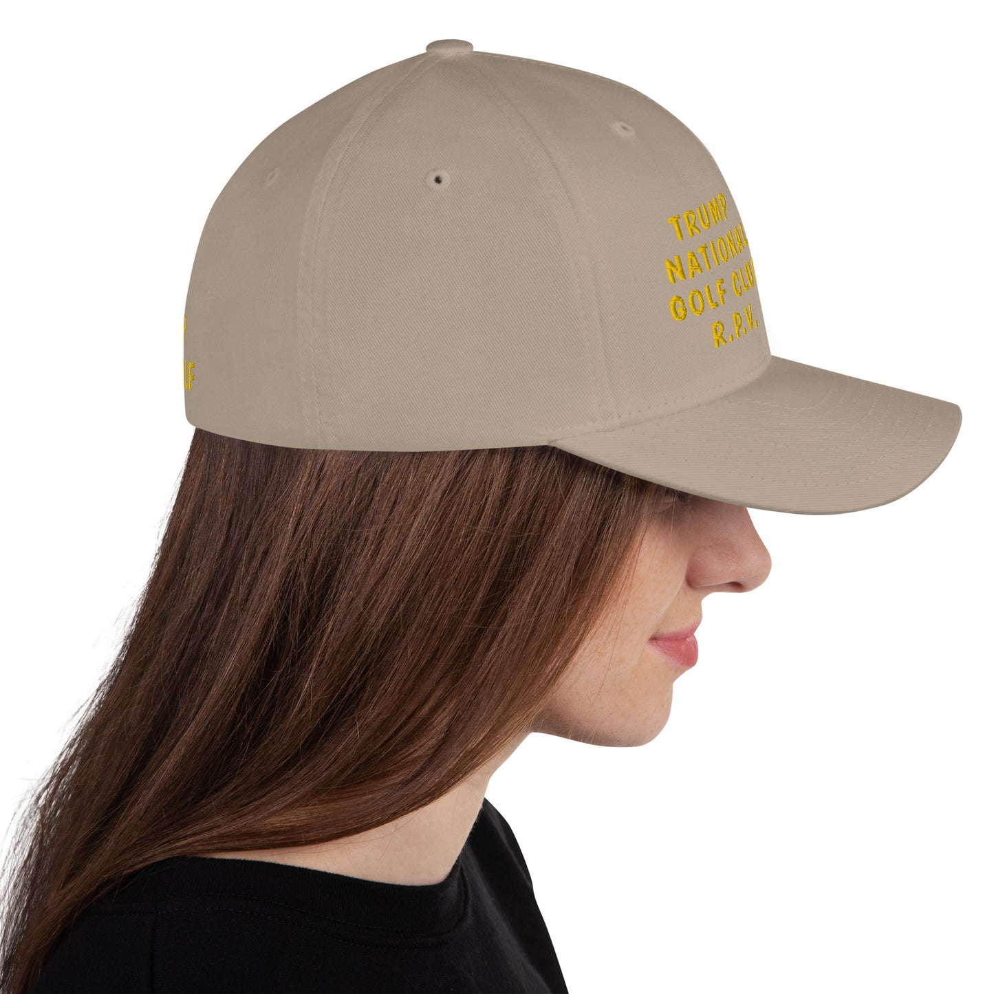 Trump National Golf Club - Rancho Palos Verdes - California - 90275 - Structured Twill Cap (Printed Front and Back TRUMP RPV GOLF)