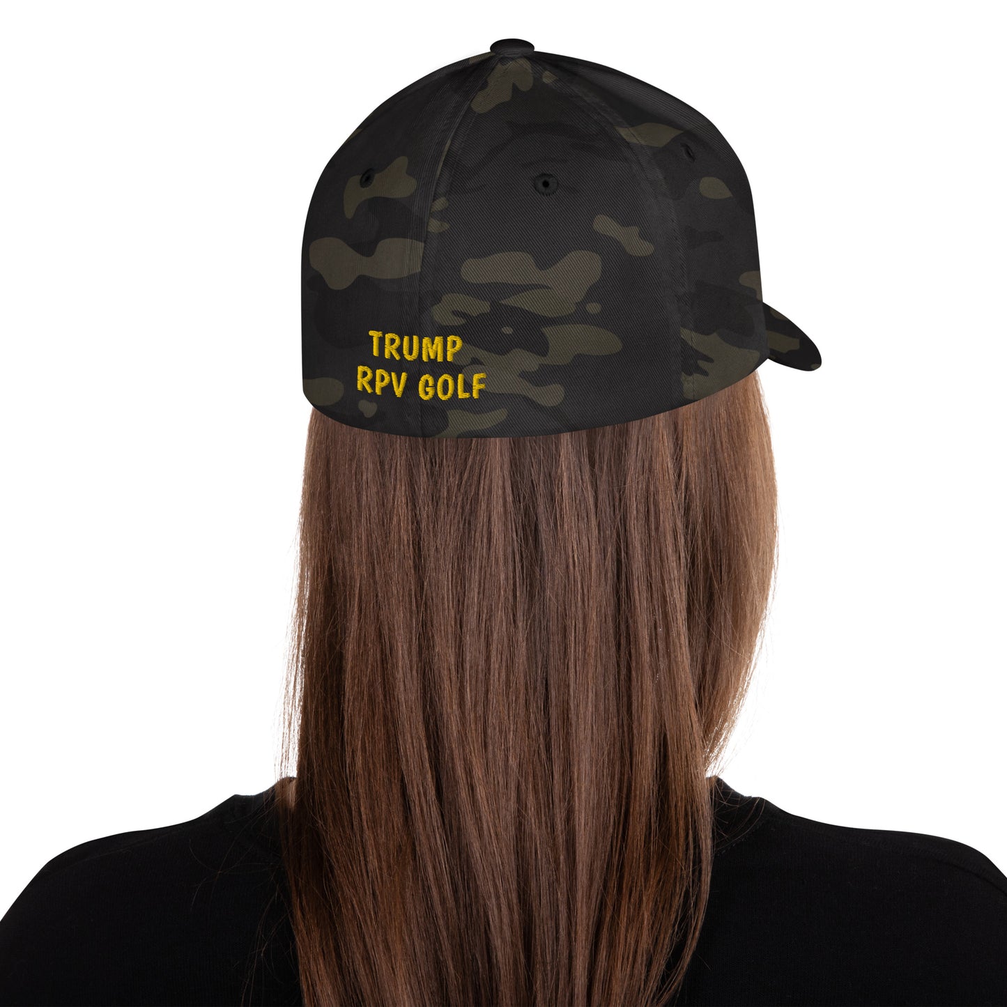 Trump National Golf Club - Rancho Palos Verdes - California - 90275 - Structured Twill Cap (Printed Front and Back TRUMP RPV GOLF)