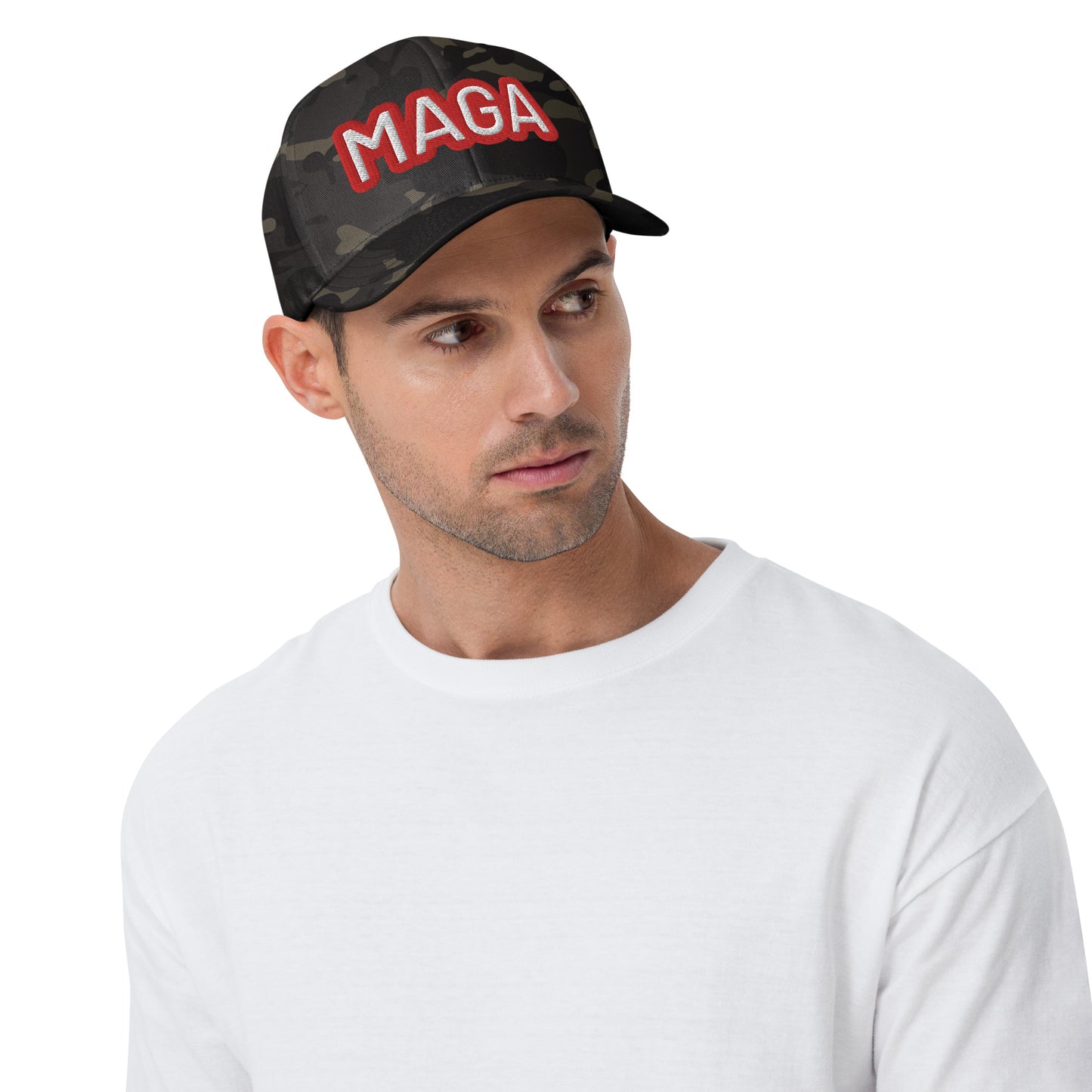 Maga Trump 45 - 47 TrumpHatsCaps.com Structured Twill Cap