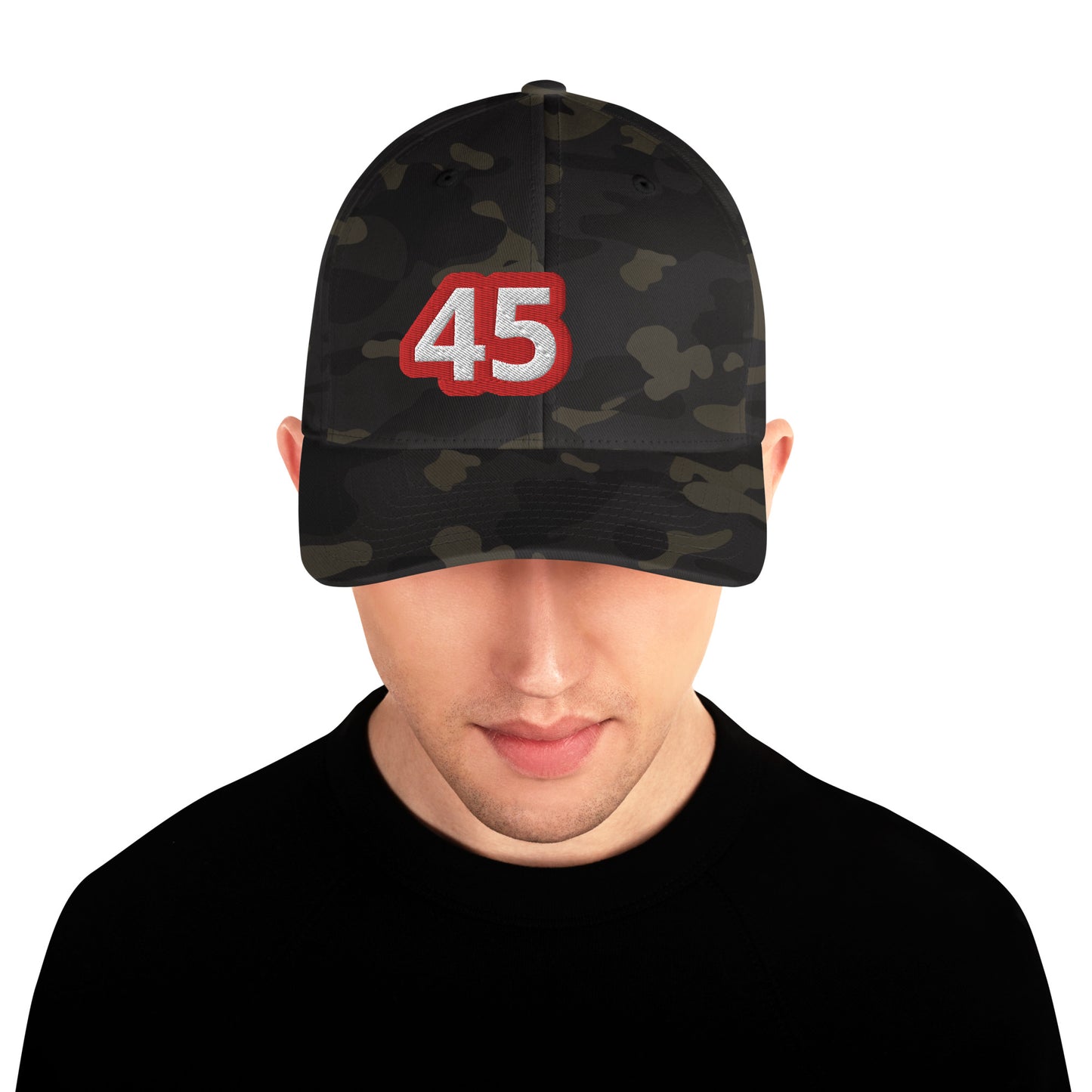 45 Donald John Trump - Structured Twill Cap