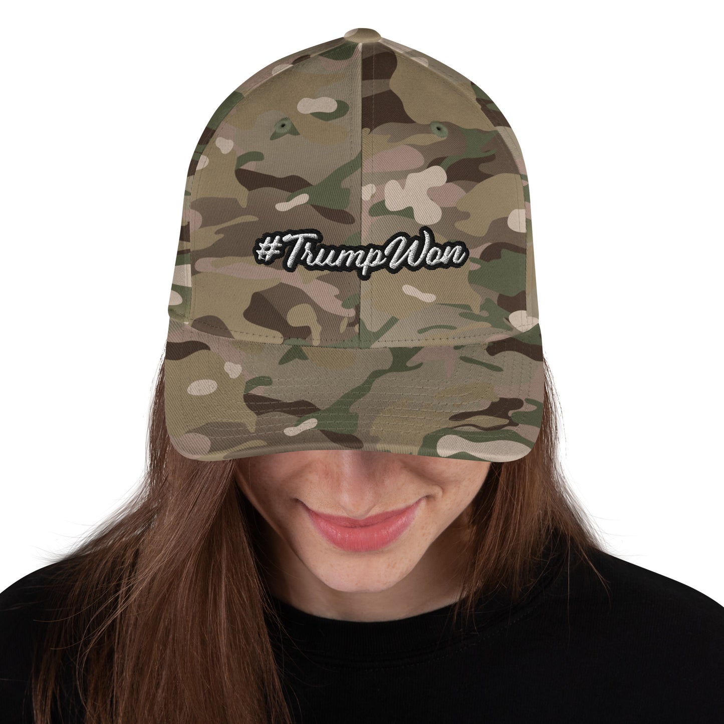 #TrumpWon Structured Twill Cap