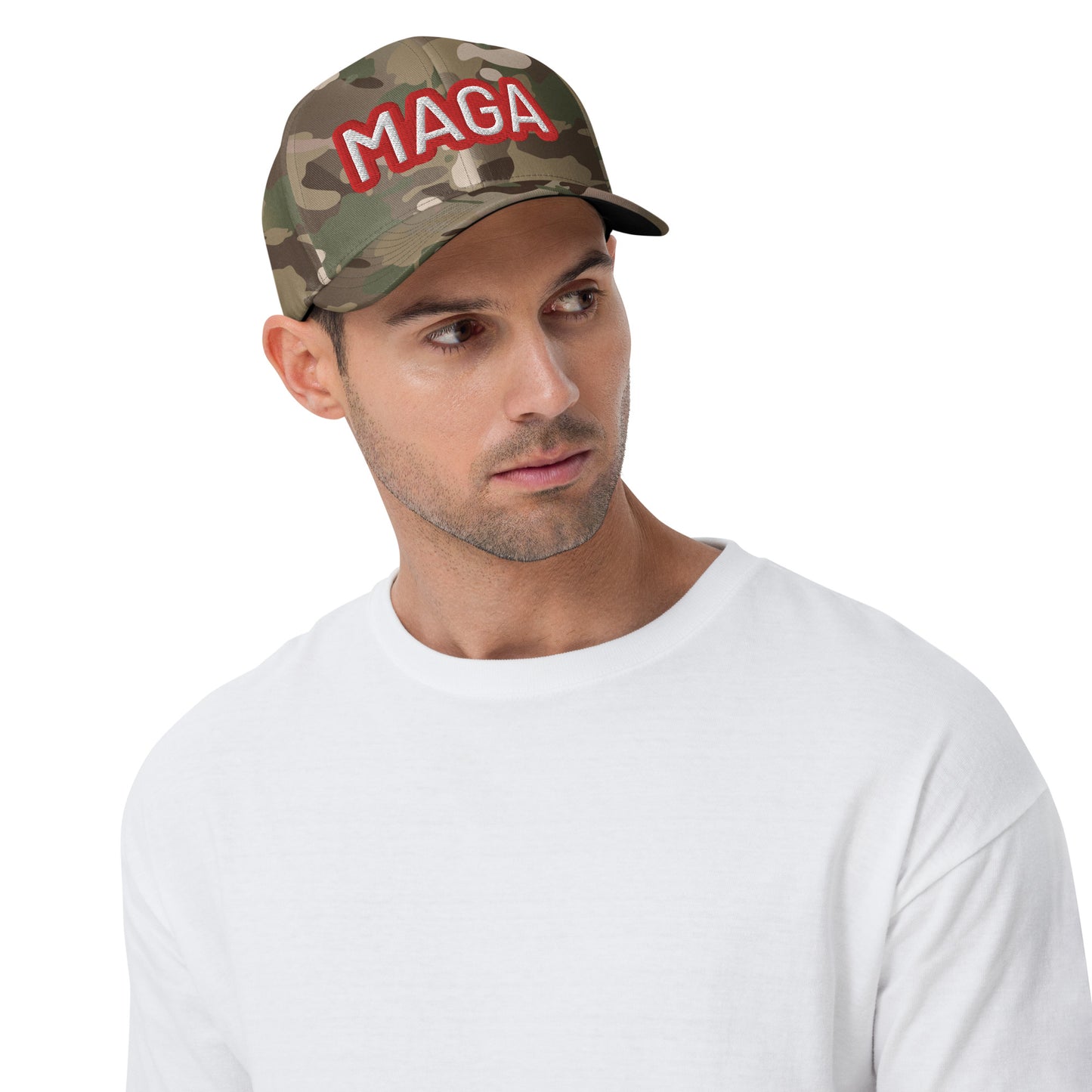 Maga Trump 45 - 47 TrumpHatsCaps.com Structured Twill Cap