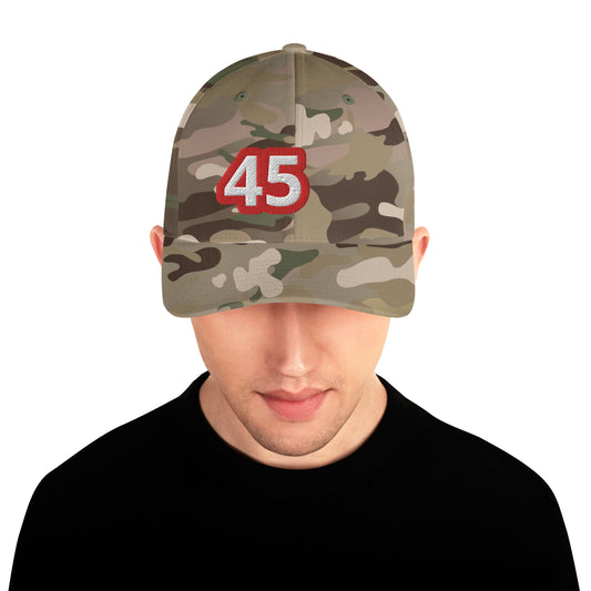 45 Donald John Trump - Structured Twill Cap