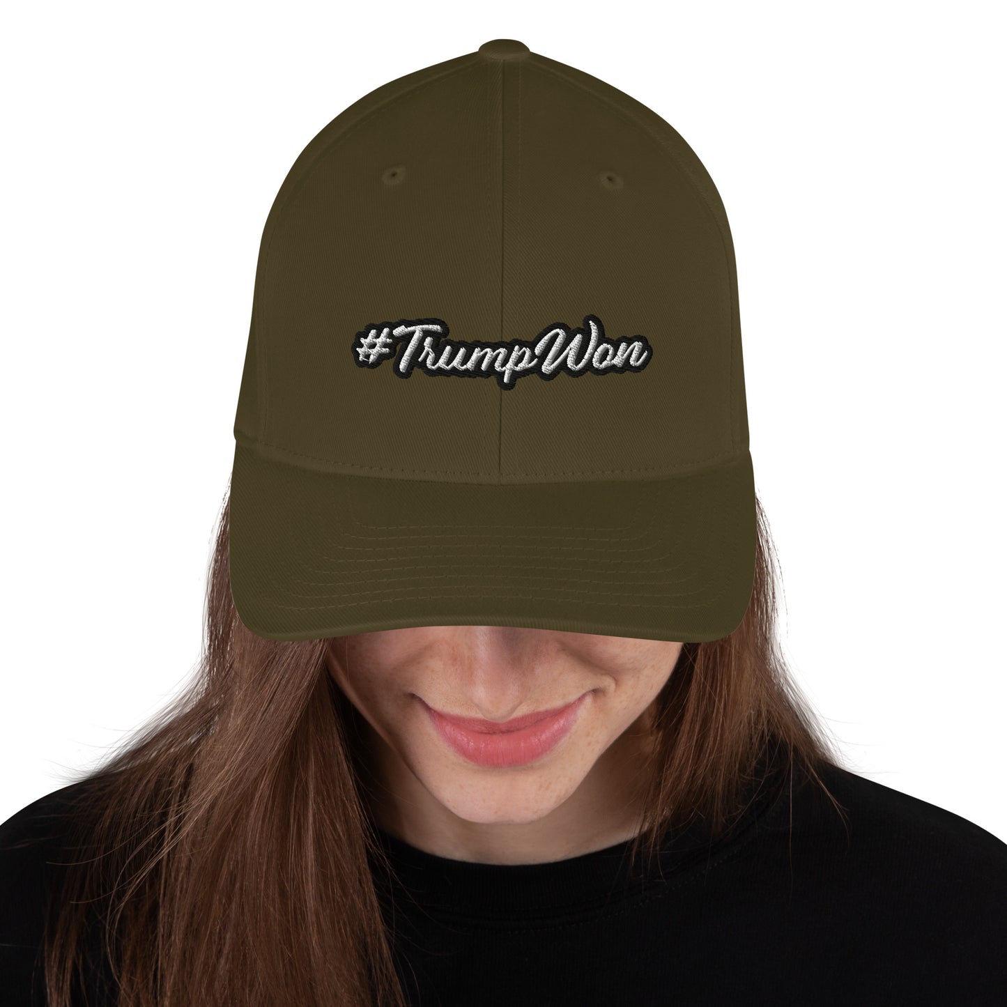 #TrumpWon Structured Twill Cap