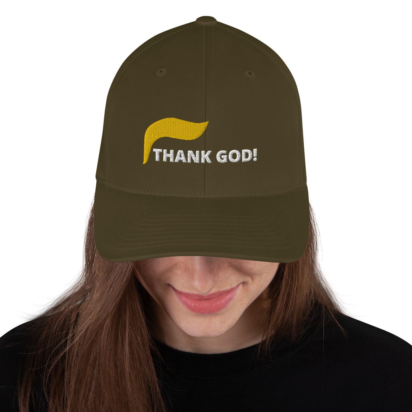 Trump Thank GOD! Structured Twill Cap