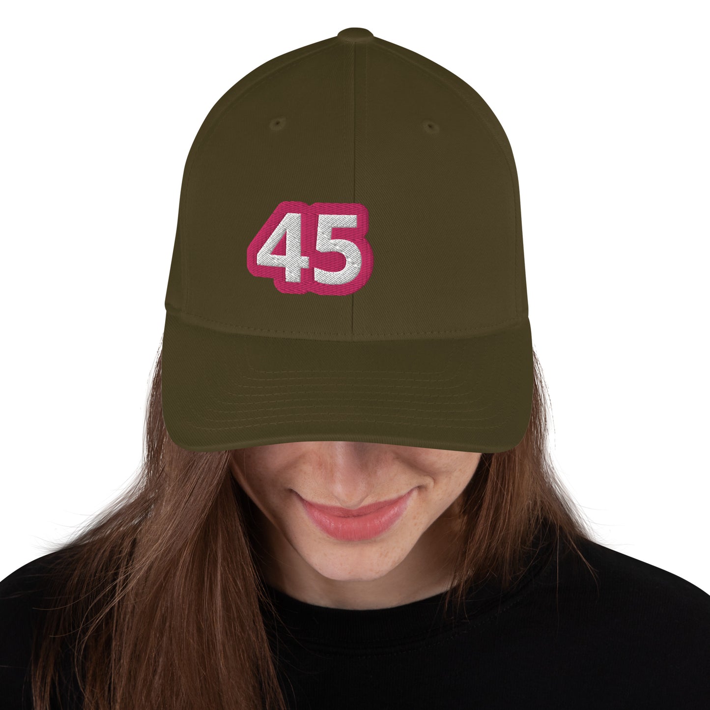 45 Donald John Trump - Structured Twill Cap