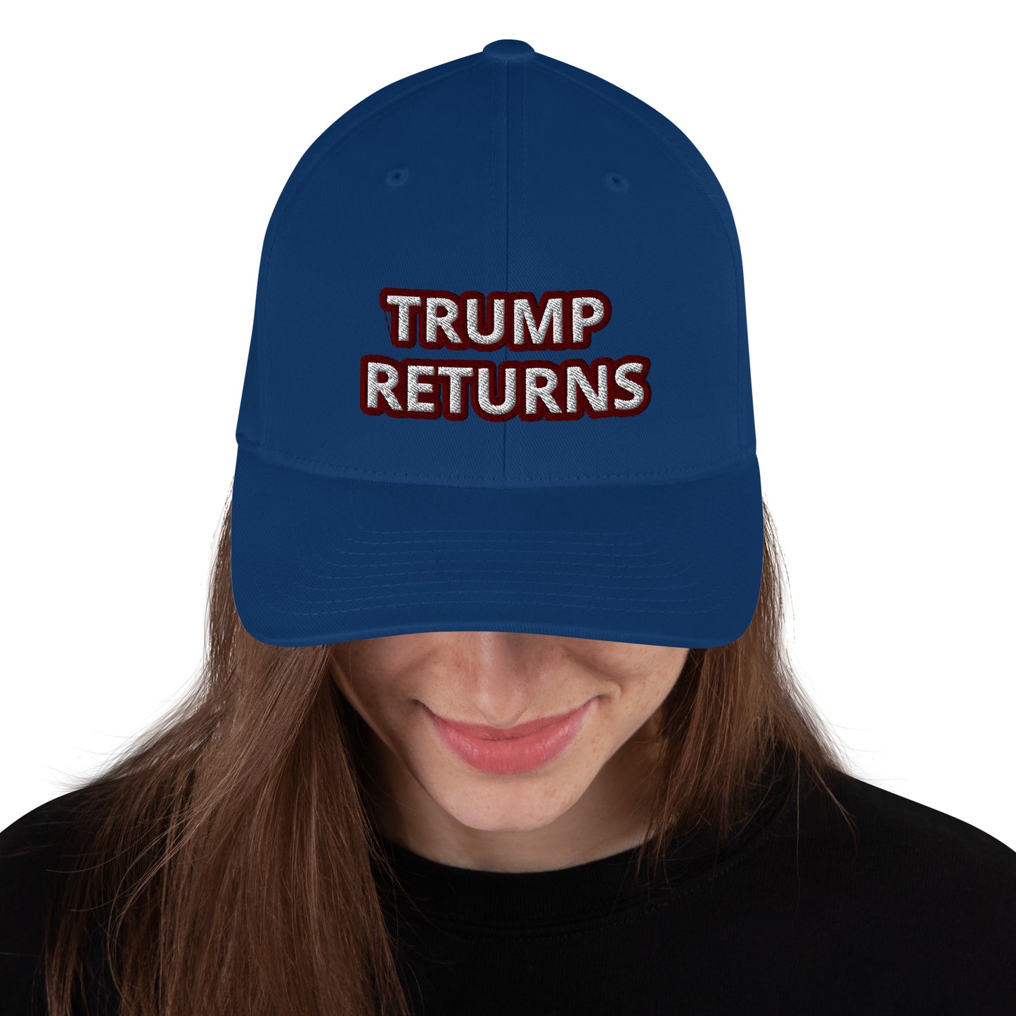 Trump Returns / Print on 4 Sides / 45 / 47 / Thank You Jesus / Structured Twill Cap