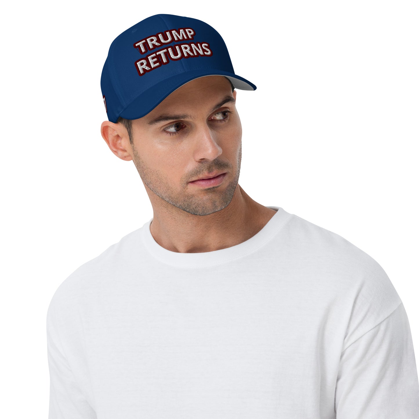 Trump Returns / Print on 4 Sides / 45 / 47 / Thank You Jesus / Structured Twill Cap