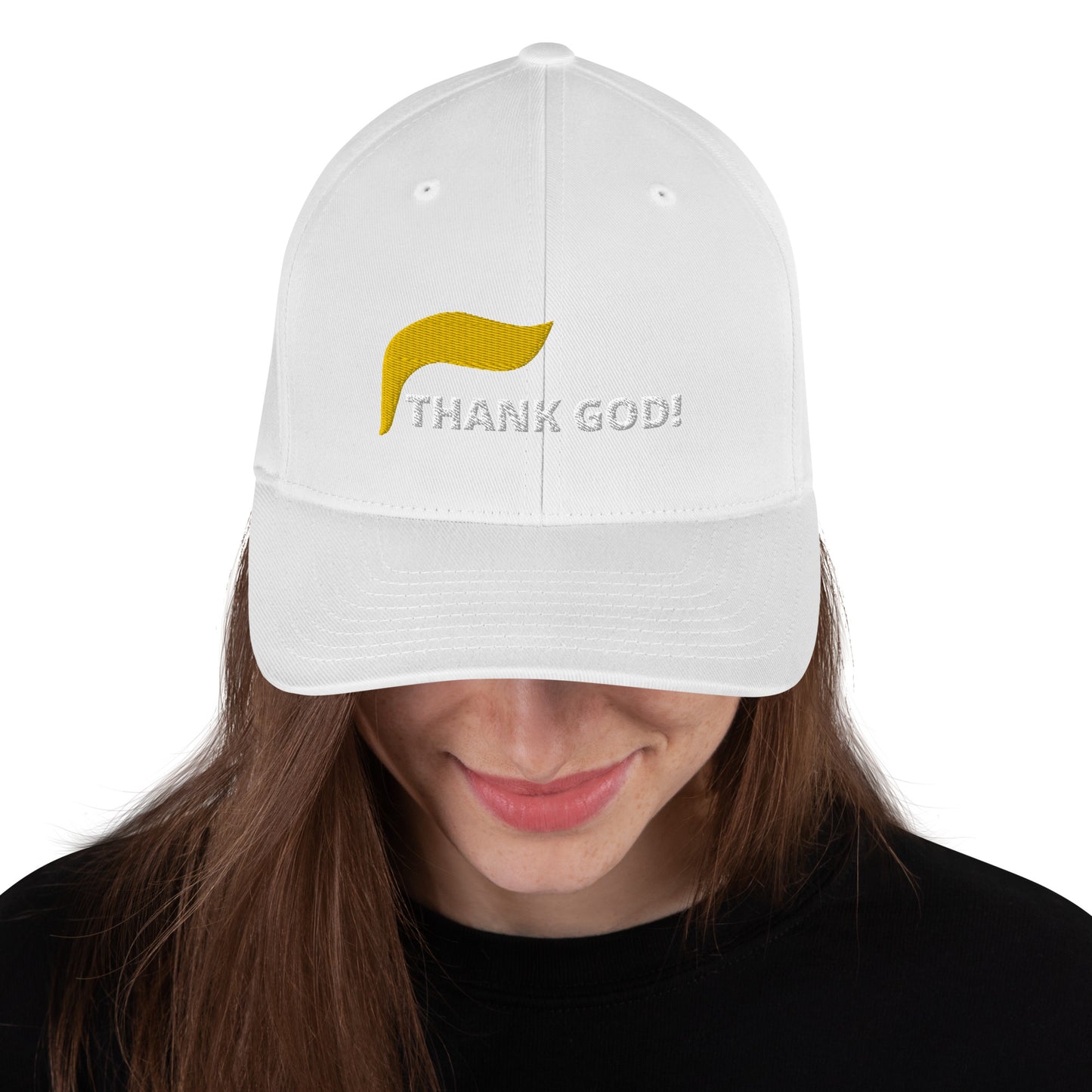 Trump Thank GOD! Structured Twill Cap