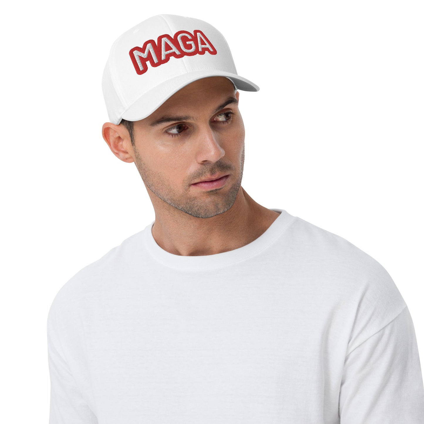 Maga Trump 45 - 47 TrumpHatsCaps.com Structured Twill Cap