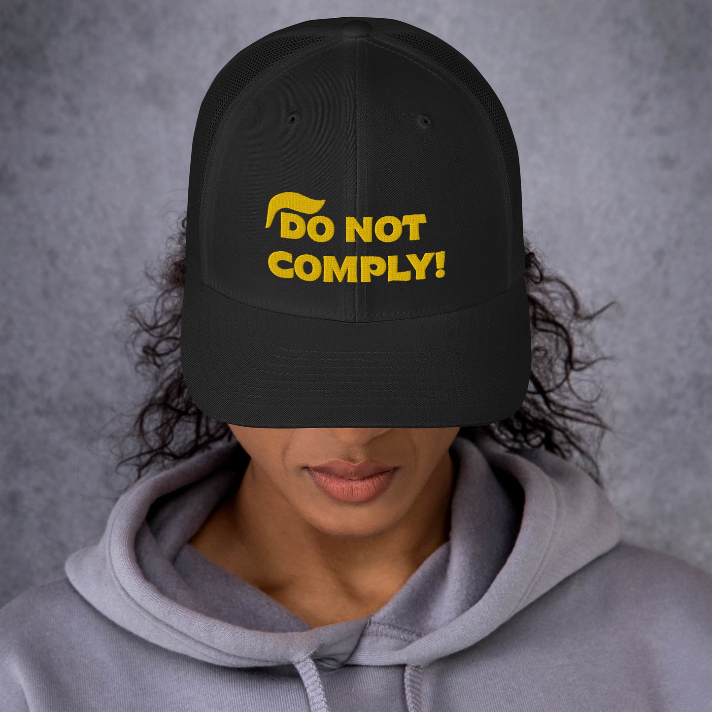 Trump Do Not Comply Trucker Cap