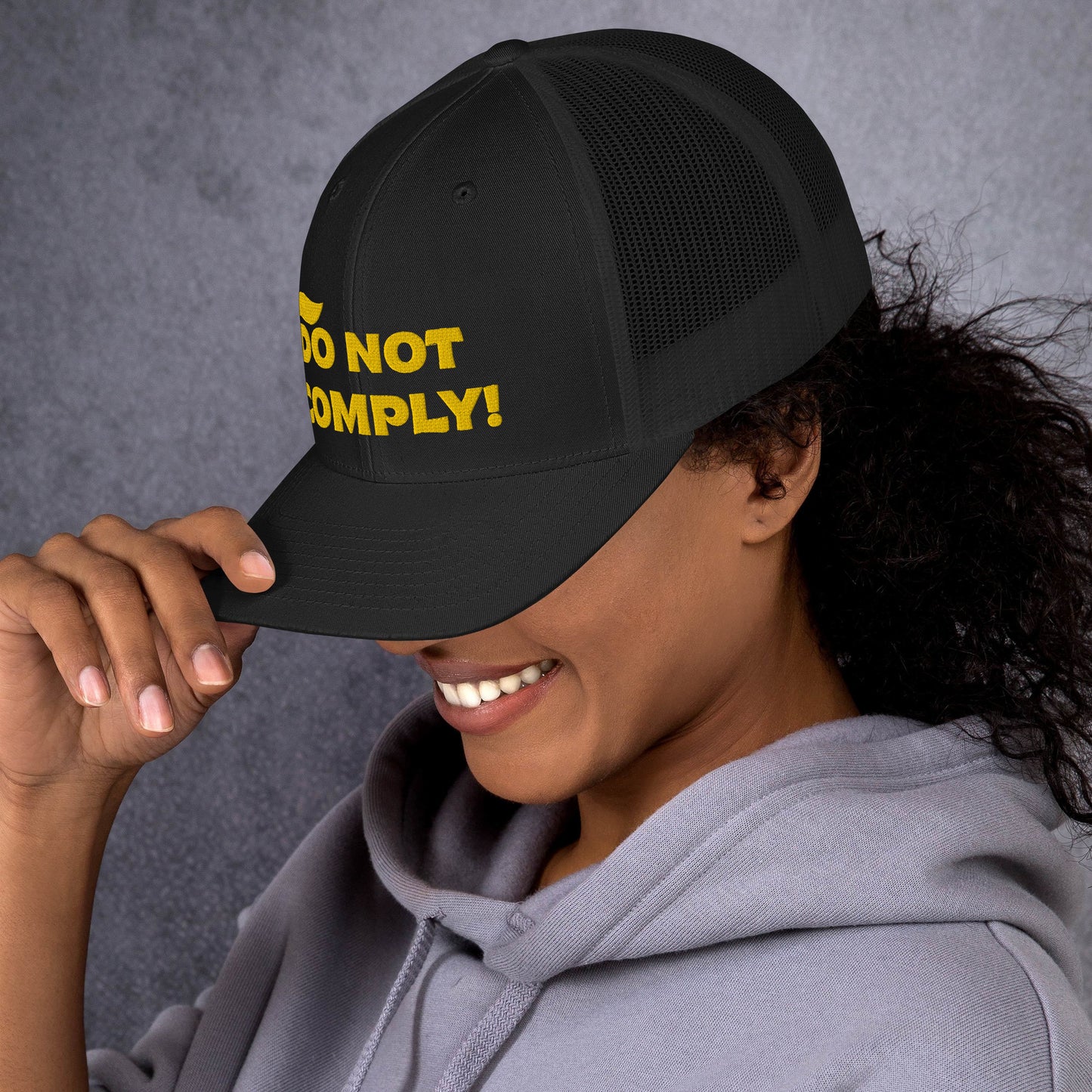 Trump Do Not Comply Trucker Cap